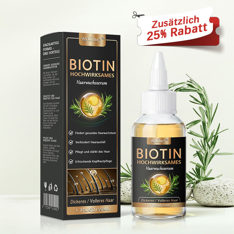 Offizieller Store 🇩🇪 | 🔥Rolimey® Hochwirksames Biotin & Rosmarin Haarwachstumsserum– Serum gegen Haarausfall & für schnelleres Haarwachstum (🔥Zeitlich begrenzter Rabatt, ⏳letzte 30 Minuten)
